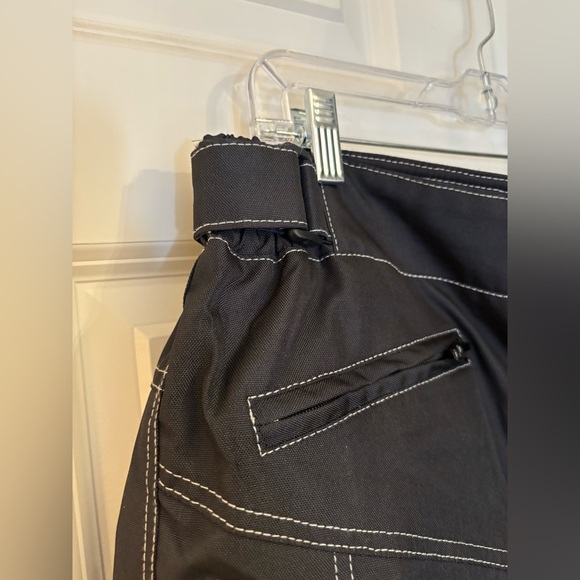 HWK Protective Cordura Motorcycle Pants, Black, Size XXL x 32” - Picture 4 of 13